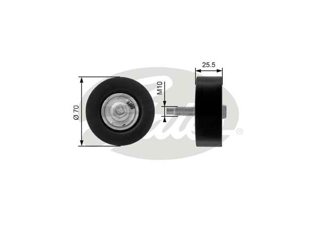 Gates Engine Idler Pulley 36200