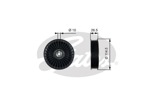 Gates Engine Idler Pulley 36212