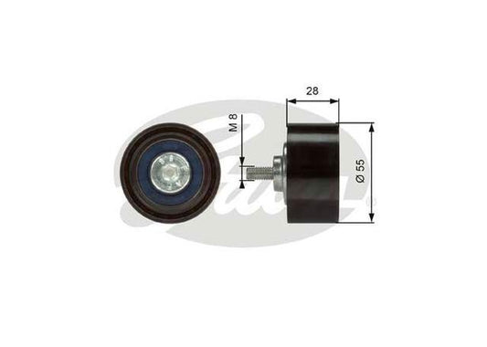 Gates ABDS Idler Pulley 36373