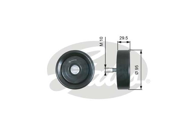 Gates Engine Idler Pulley 36419