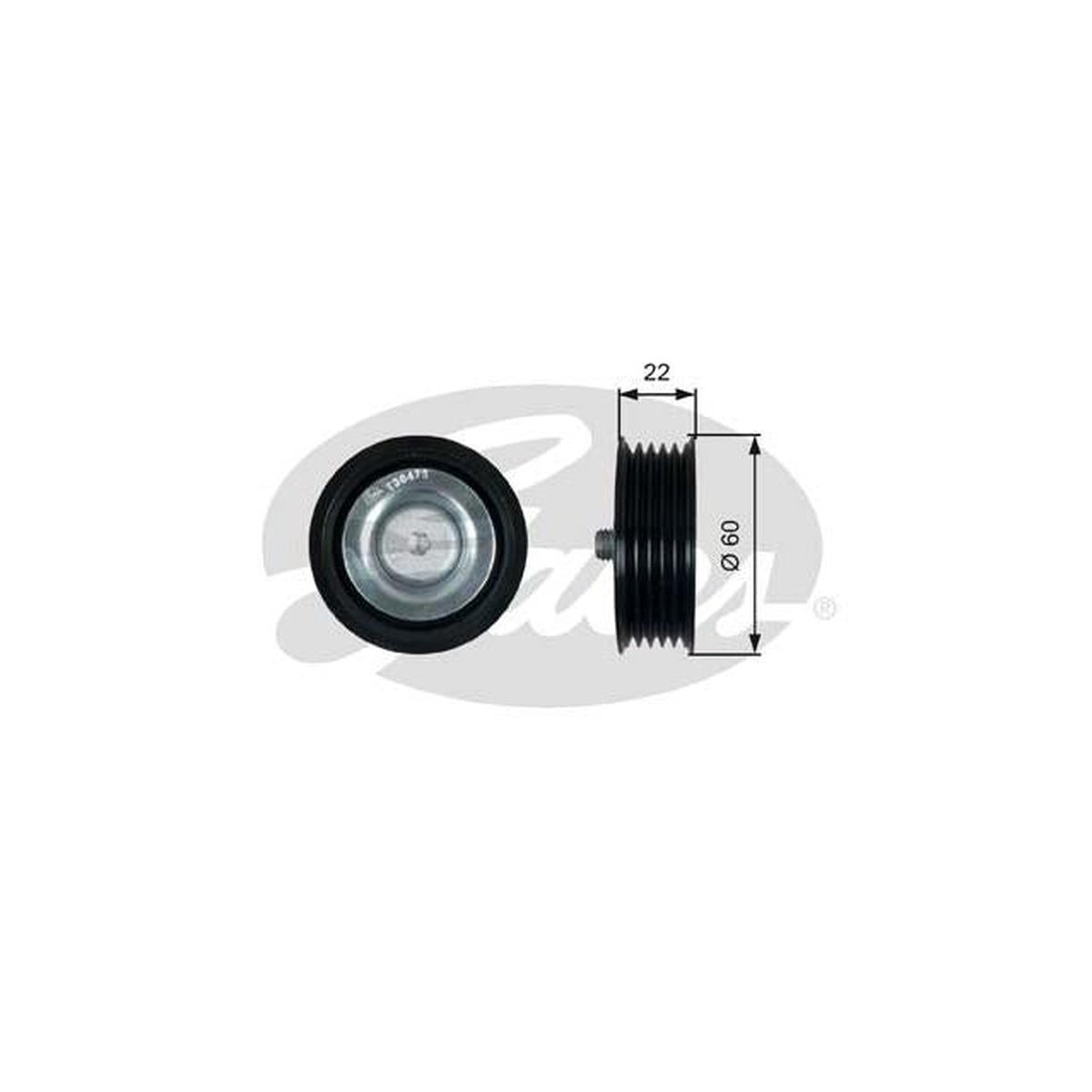 Gates Engine Idler Pulley 36473