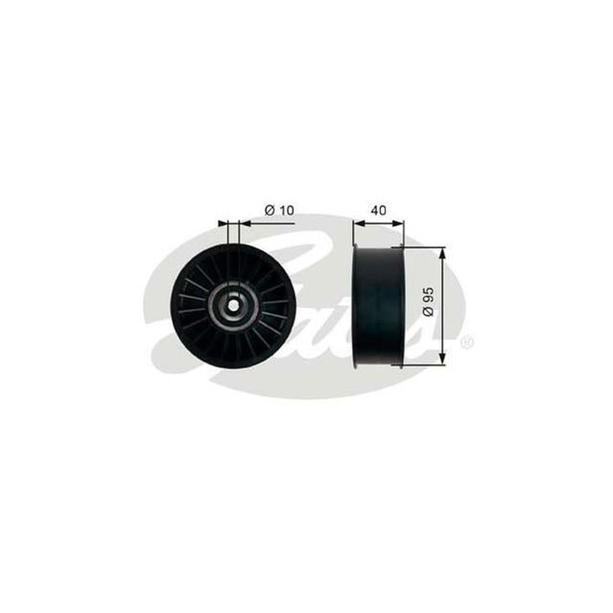 Gates ABDS Idler Pulley 36500