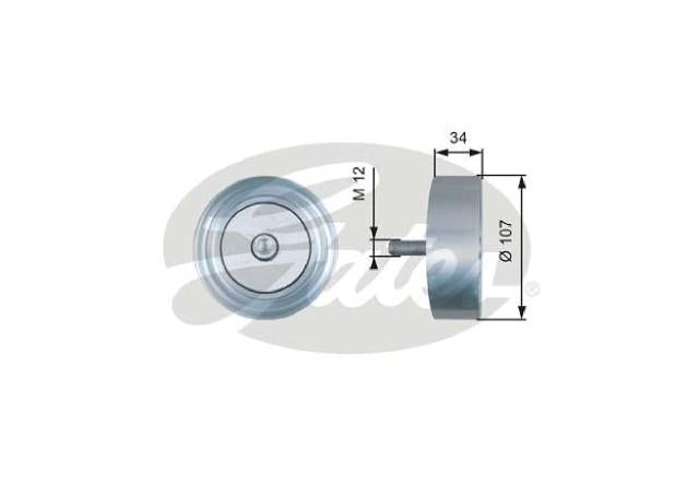 Gates ABDS Idler Pulley 36515