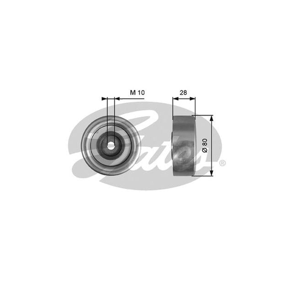Gates ABDS Idler Pulley 36778