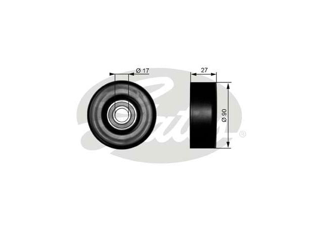 Gates Engine Idler Pulley 38010