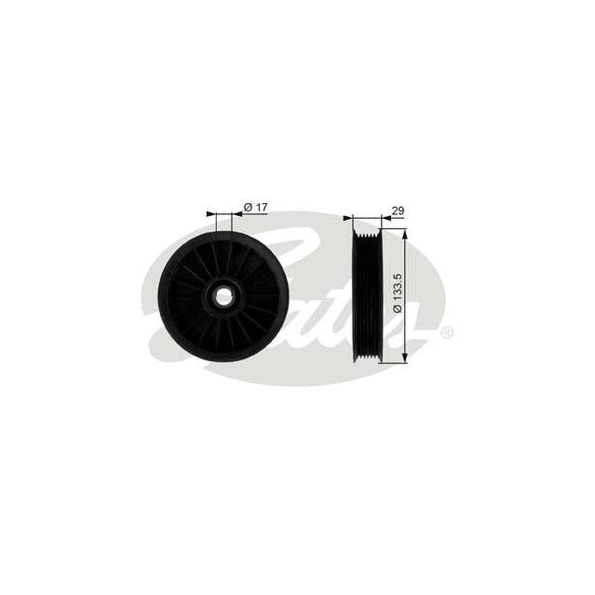 Gates Engine Idler Pulley 38029