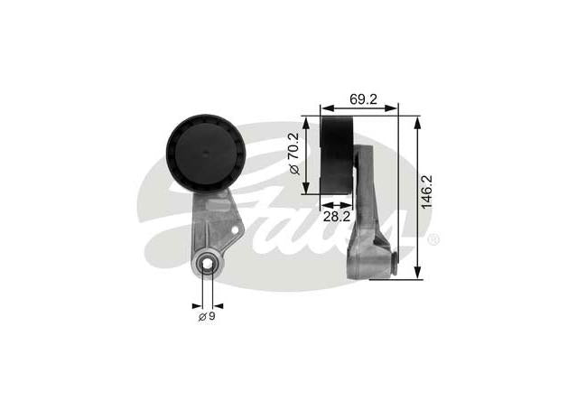 Gates Engine Idler Pulley 38064