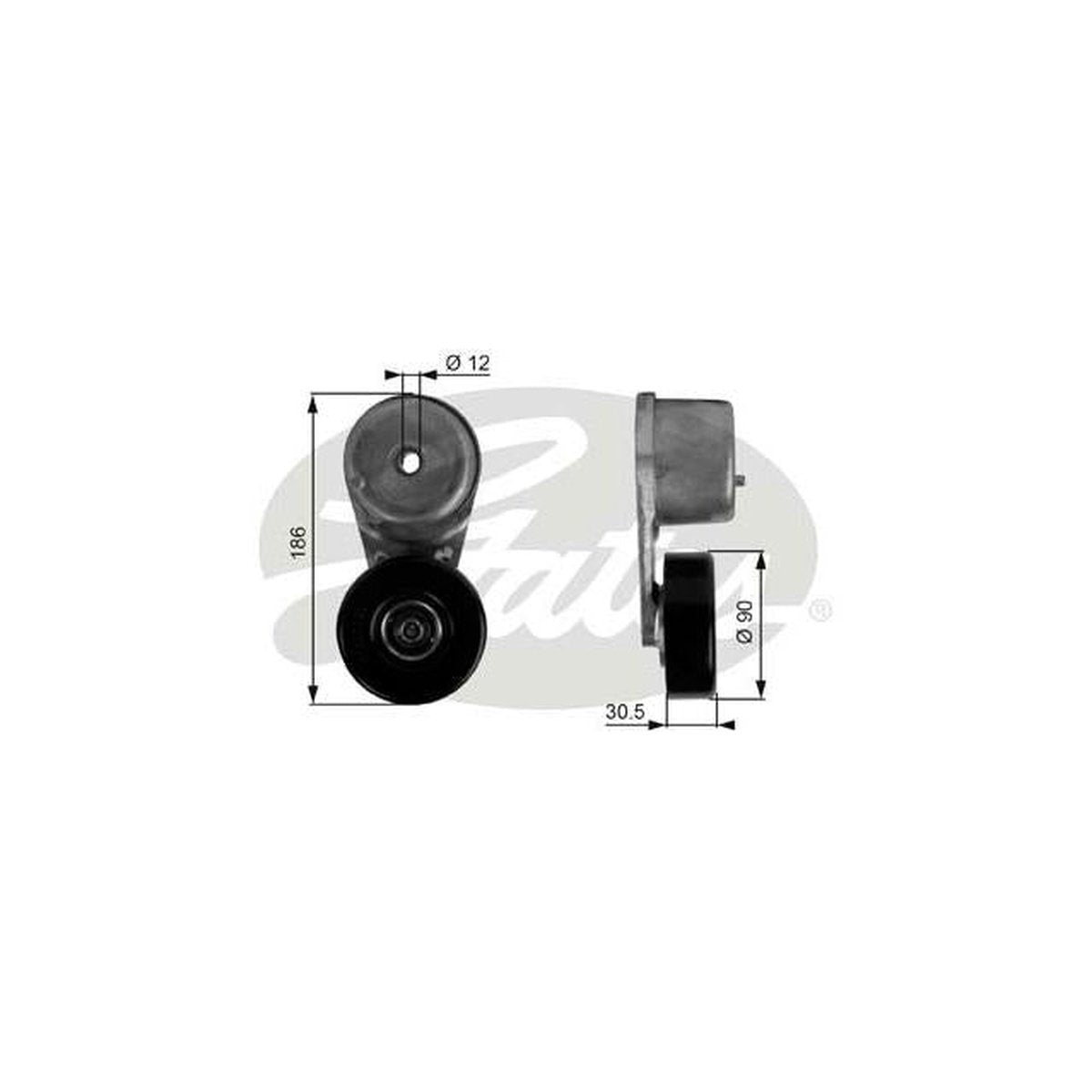 Gates Automatic Belt Tensioner 38144