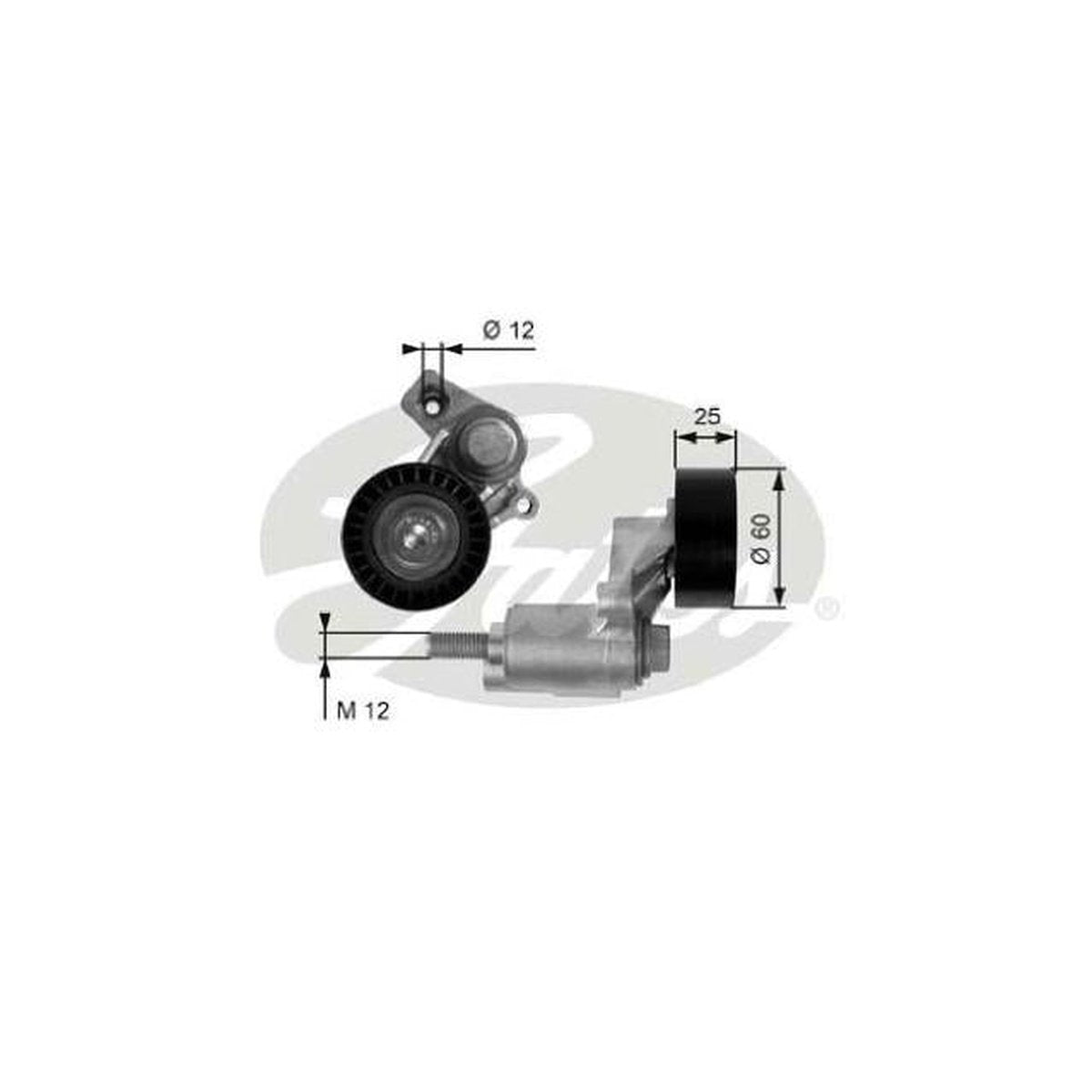 Gates ABDS Manual Tensioner 38235