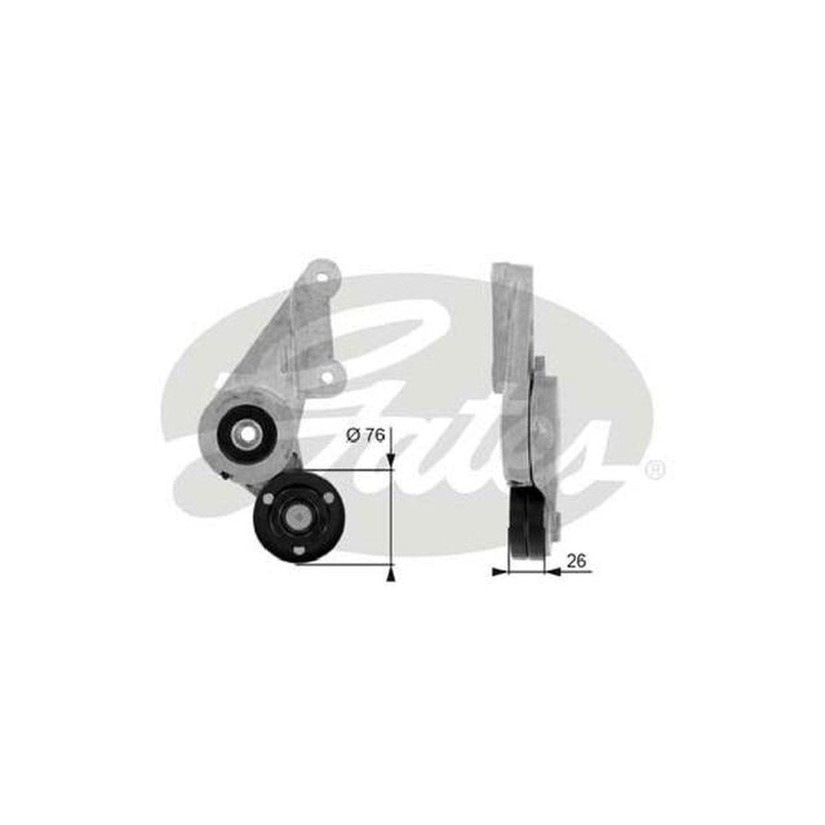 Gates Automatic Belt Tensioner 38304