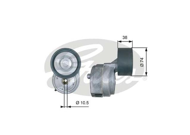 Gates HD Tensioner 38600