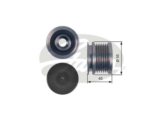 Gates Overrunning Alternator Pulley OAP7114