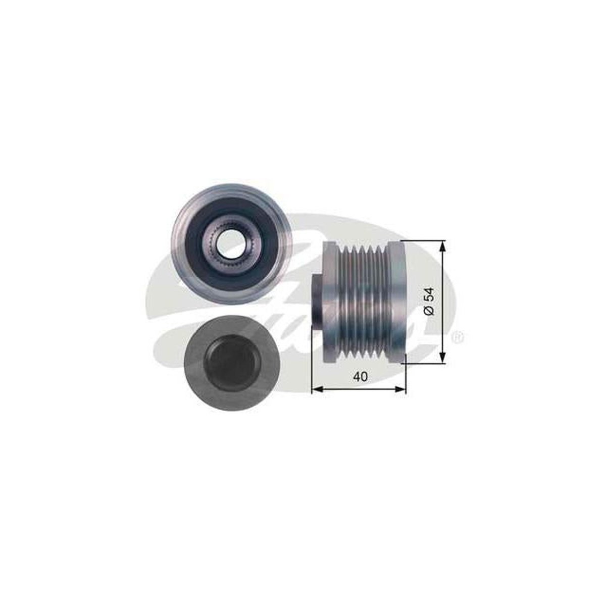 Gates Overrunning Alternator Pulley OAP7142