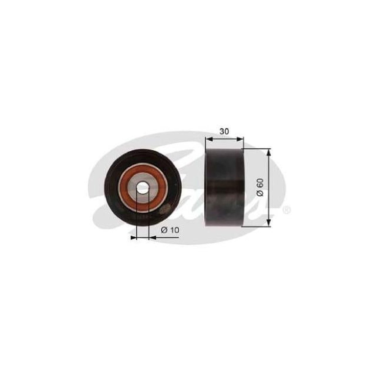 Gates SBDS Idler Pulley T42162