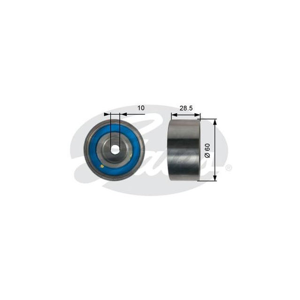 Gates SBDS Idler Pulley T42226
