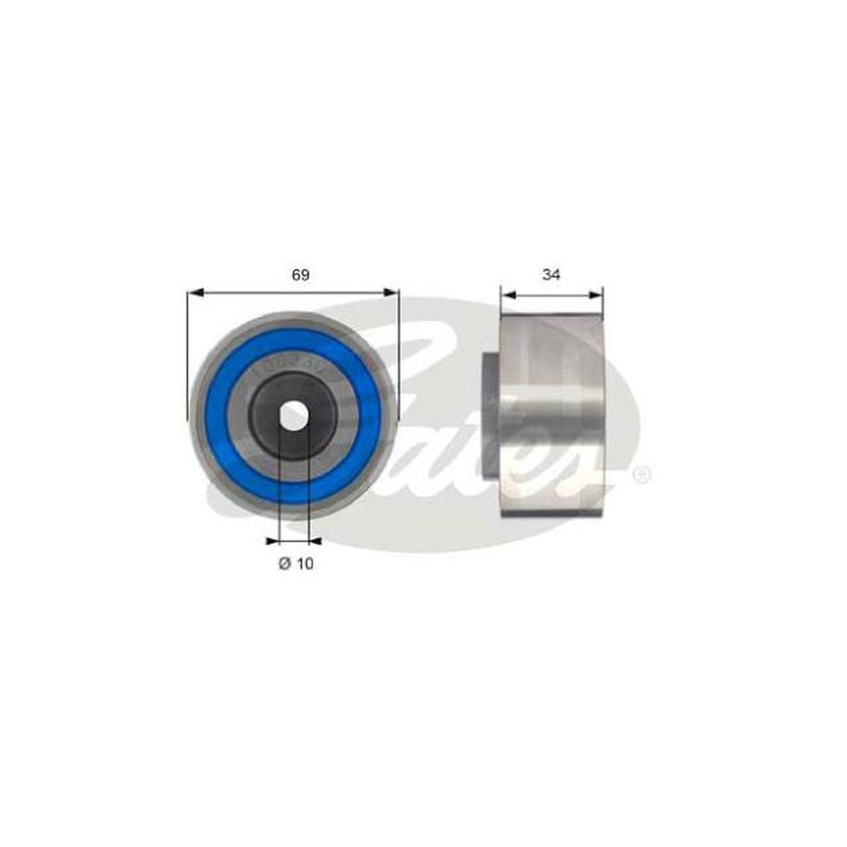 Gates SBDS Idler Pulley T42233