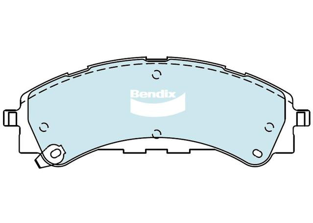 Bendix HD Brake Pad Rear SET DB2543 HD