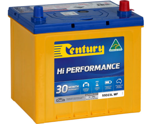 Century Batteries Century High Performance Battery 12V 450 Cca 232L X 173W X 202H (Mm) 55D23L