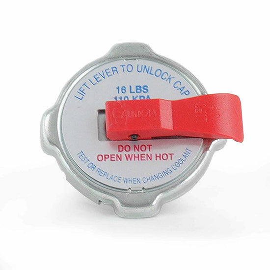 PWR Radiator Cap Large 16PSI Closed Valve With Lever 10330
