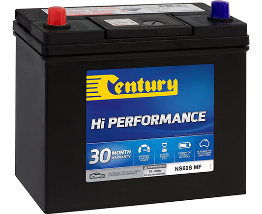 Century Batteries Battery Automotive Hi Performance 12V 430 Cca NS60SMF