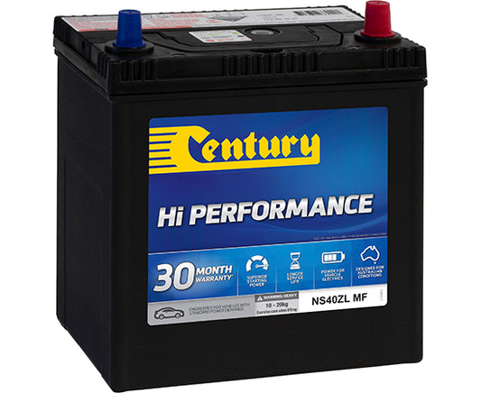 Century Batteries Battery-Car & Pass 30M 105155 NS40ZL MF