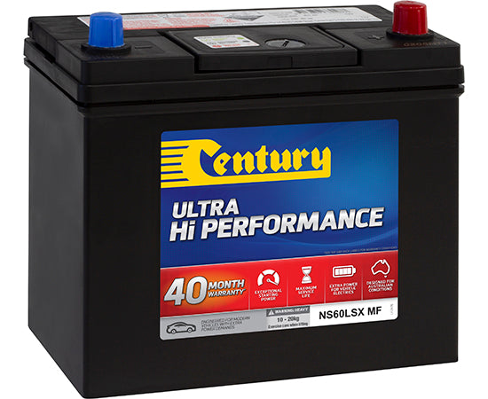 Century Batteries Ultra High Performance Battery 12V 480 Cca 235L X 128W X 220H (Mm) NS60LSXMF