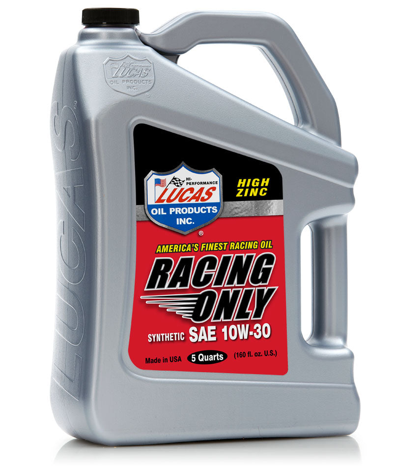 Lucas Racing Only Motor Oil Synthetic SAE 10W-30 4.73L 10611