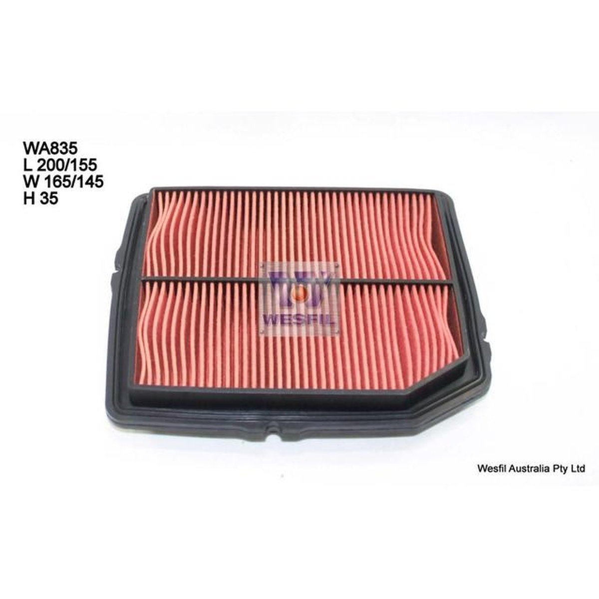 Wesfil Air Filter WA835