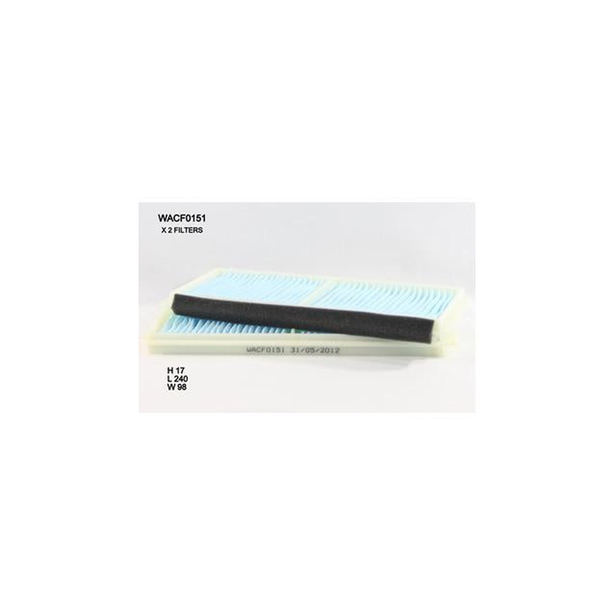 Wesfil Cabin Air Pollen Filter WACF0151