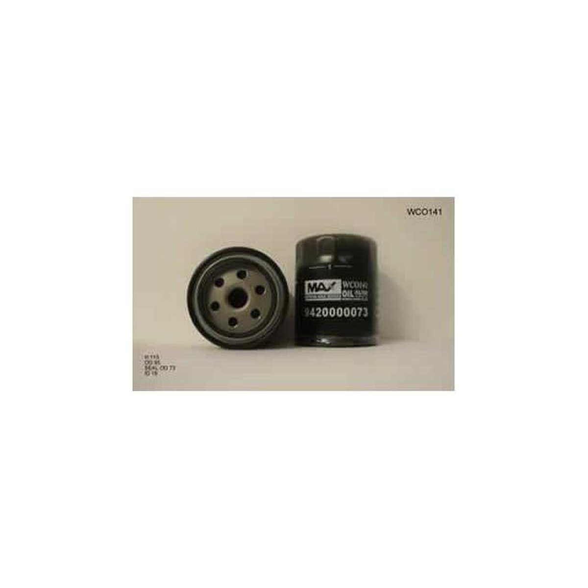 Wesfil Oil Filter WCO141