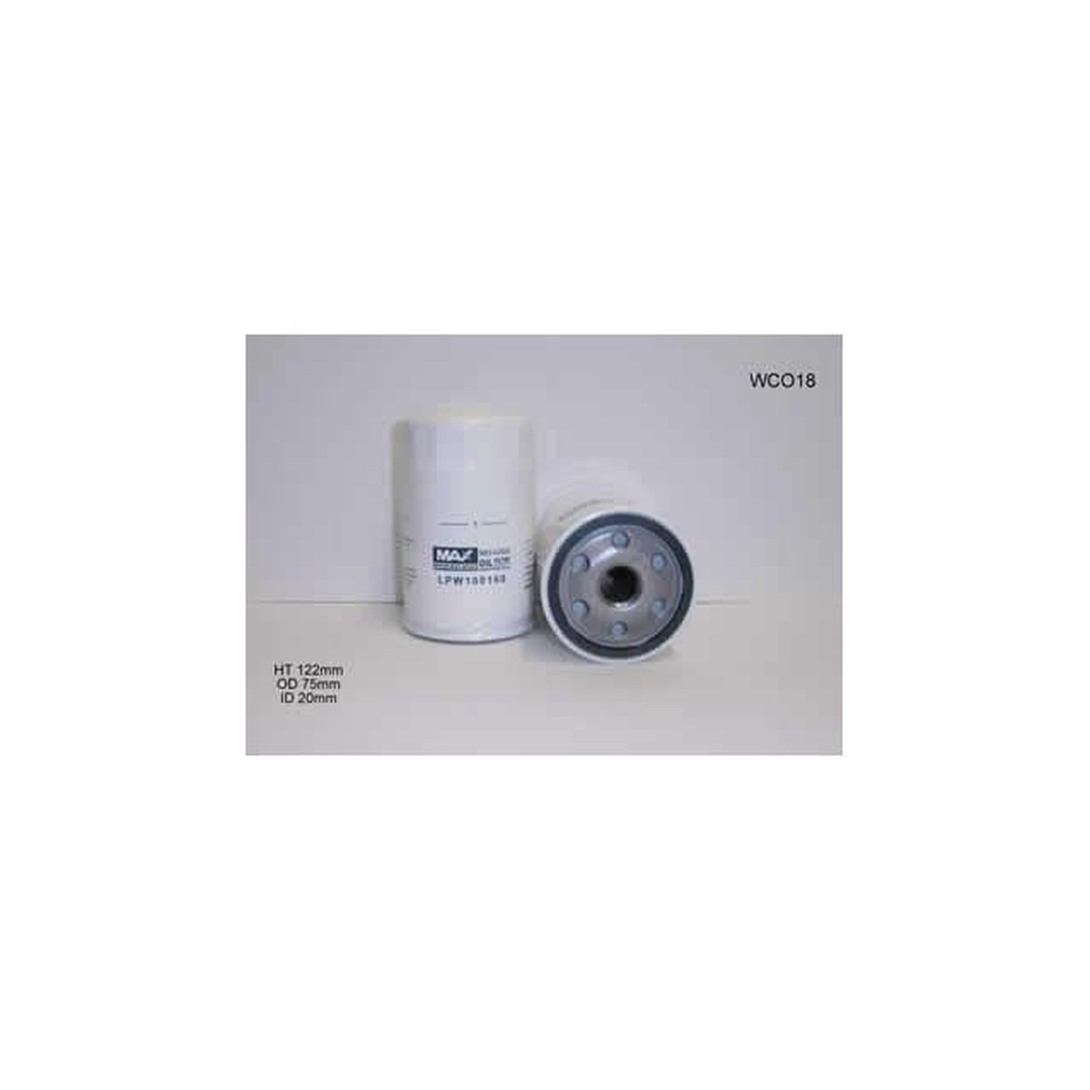 Wesfil Oil Filter WCO18