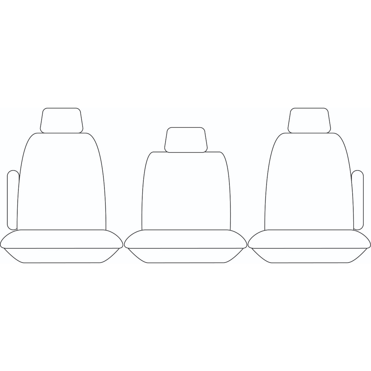 Sperling Weekender Jacquard Middle Black Seat Covers Suits Carnival 2015-2020 RM5069WEB