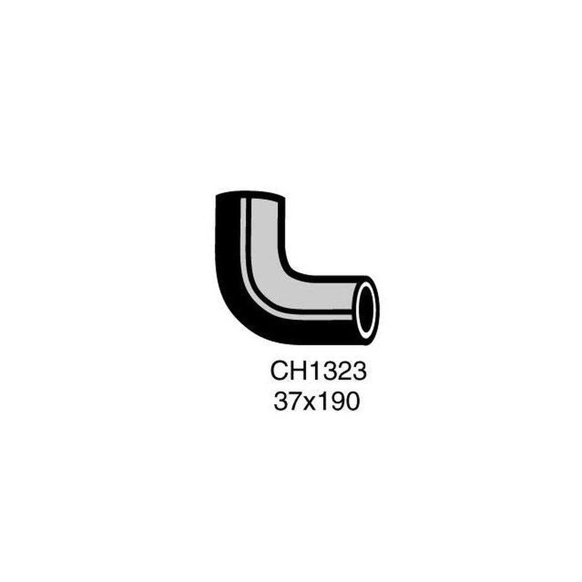 Mackay Bottom Radiator Hose CH1323
