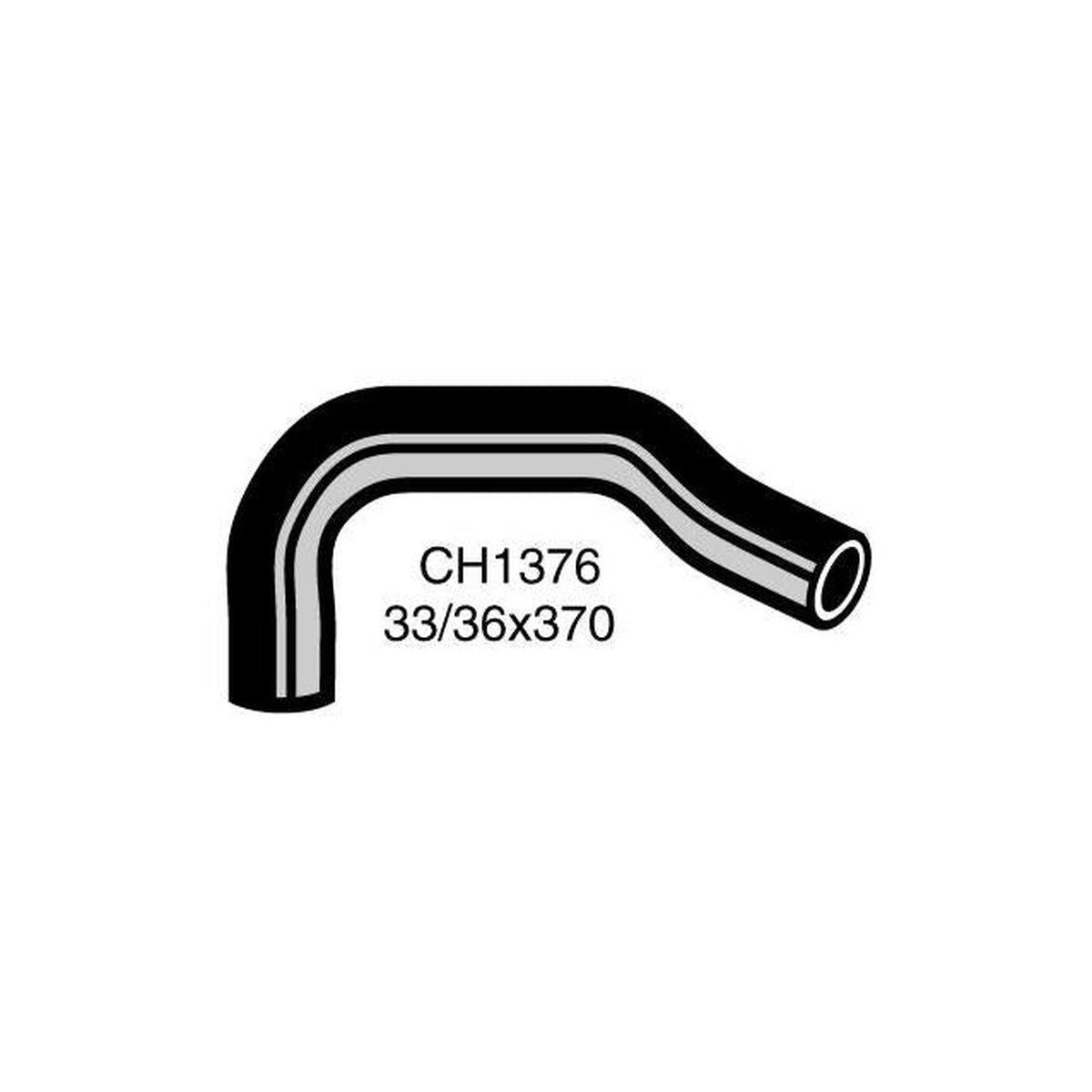 Mackay Bottom Radiator Hose CH1376