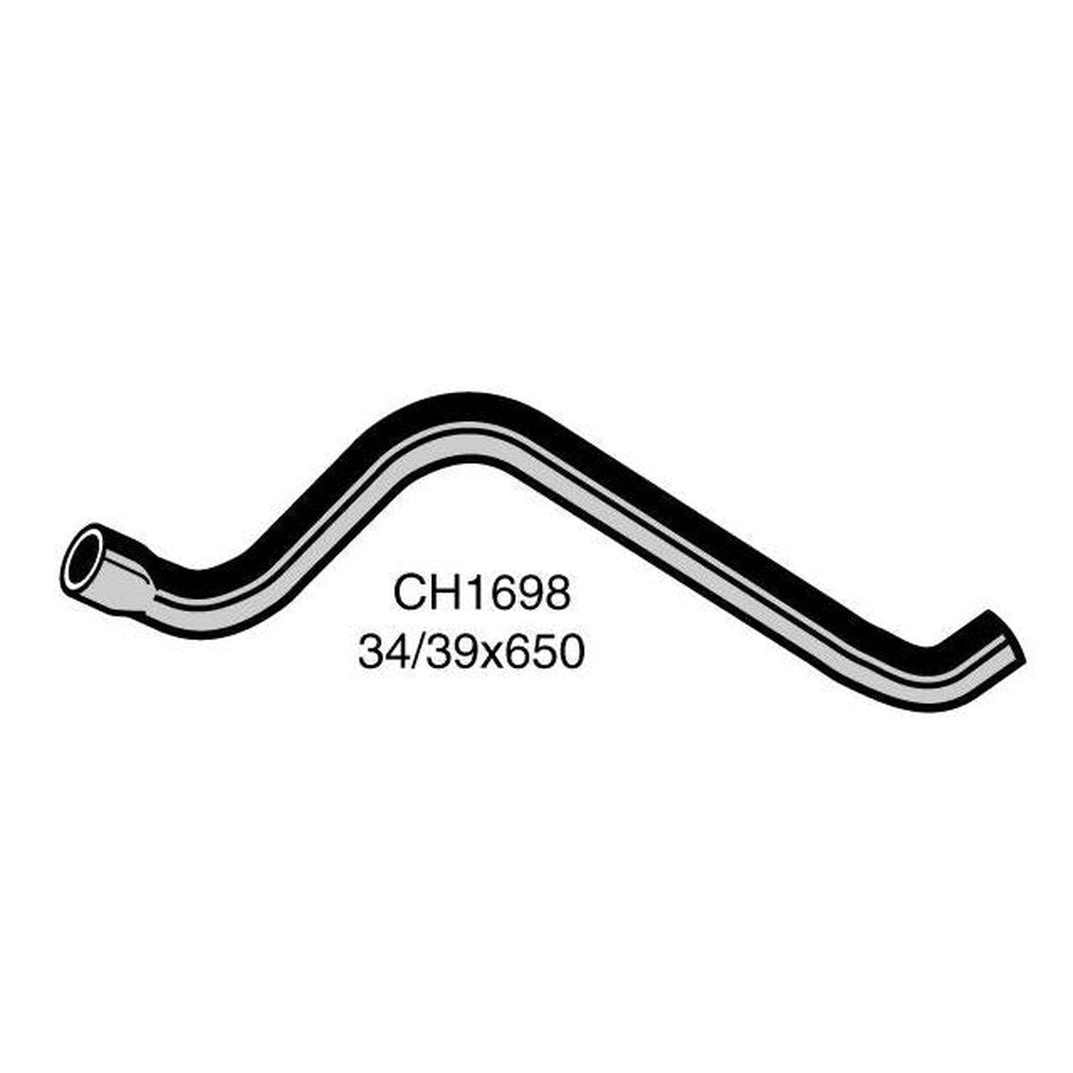 Mackay Bottom Radiator Hose CH1698