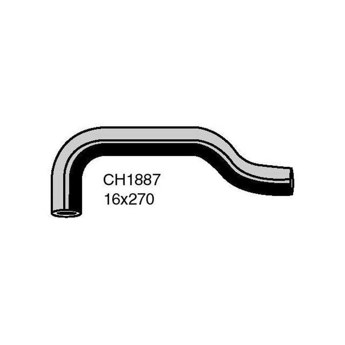Mackay Expansion Tank Hose CH1887