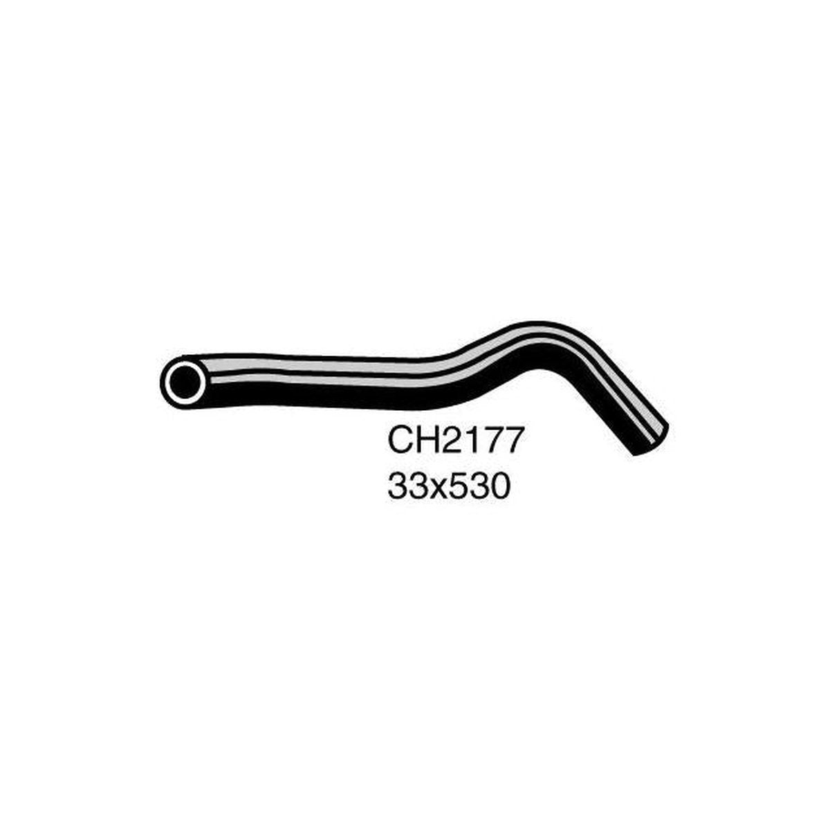 Mackay Bottom Radiator Hose CH2177