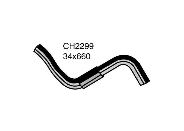 Mackay Bottom Radiator Hose CH2299