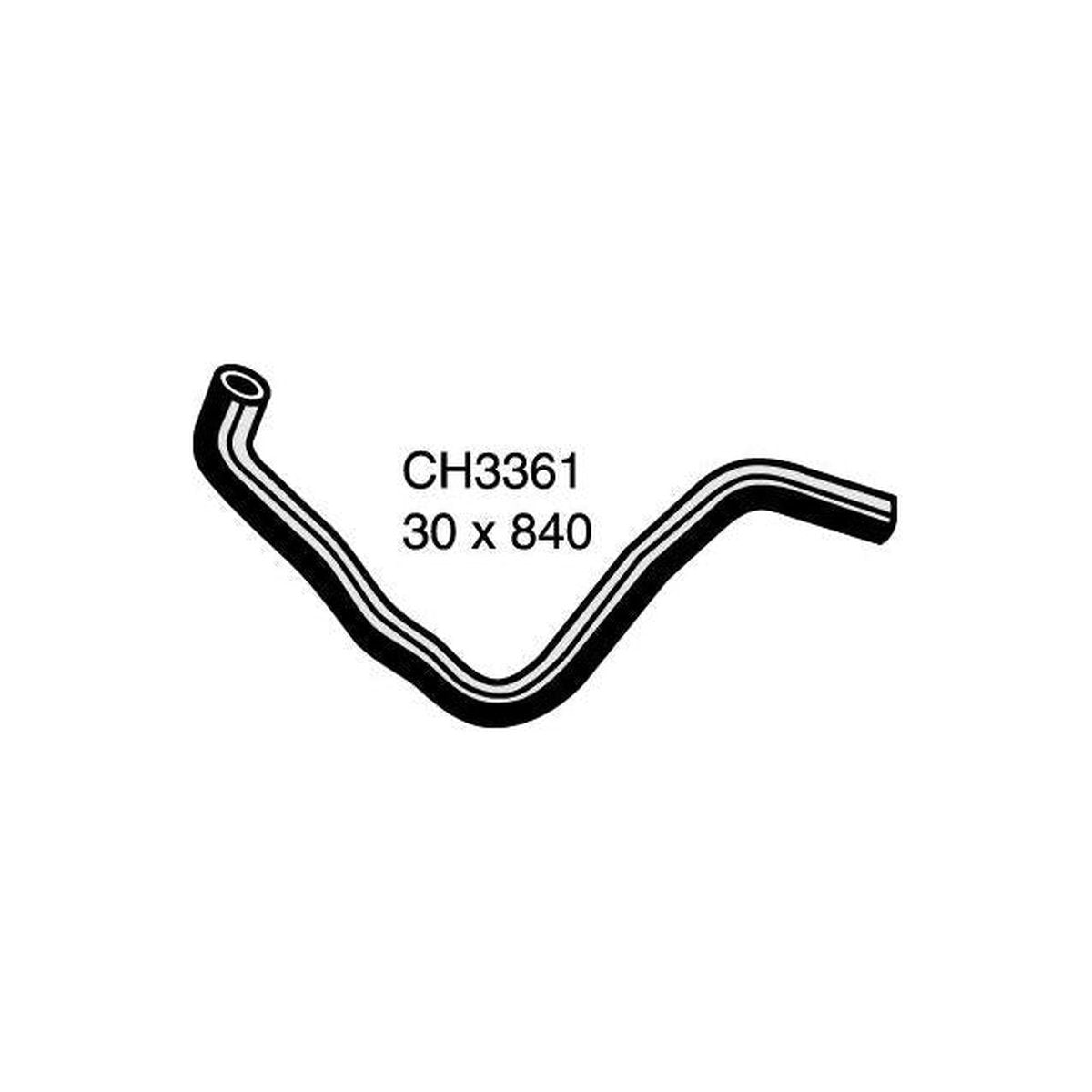 Mackay Bottom Radiator Hose CH3361