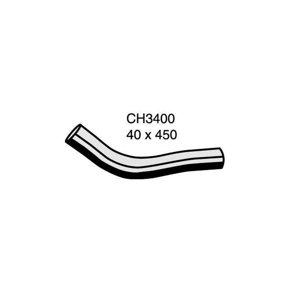 Mackay Bottom Radiator Hose CH3400