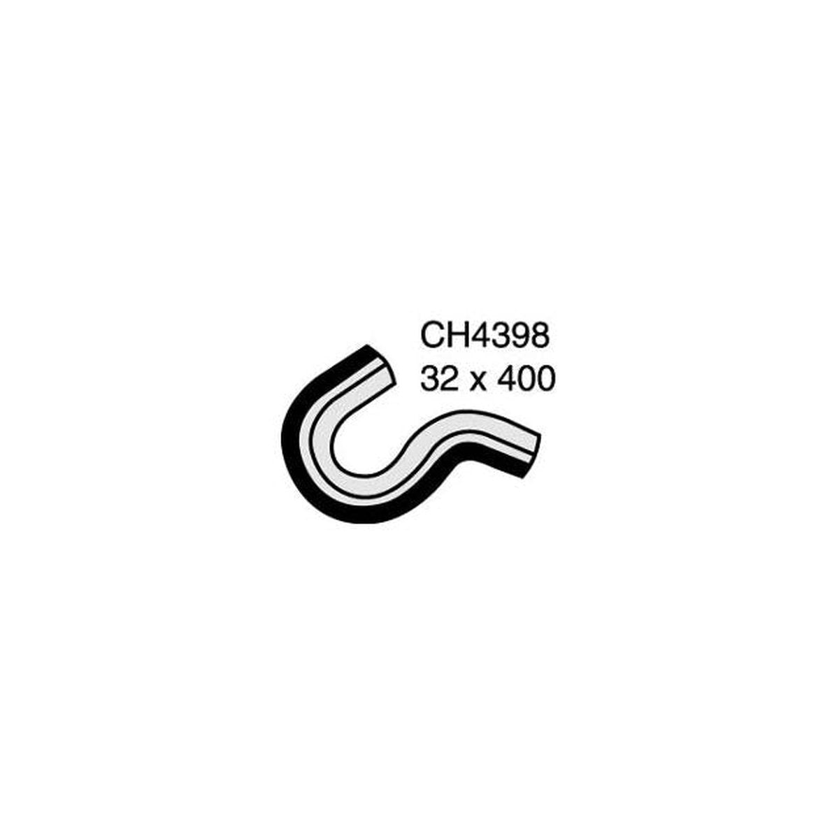 Mackay Top Radiator Hose CH4398