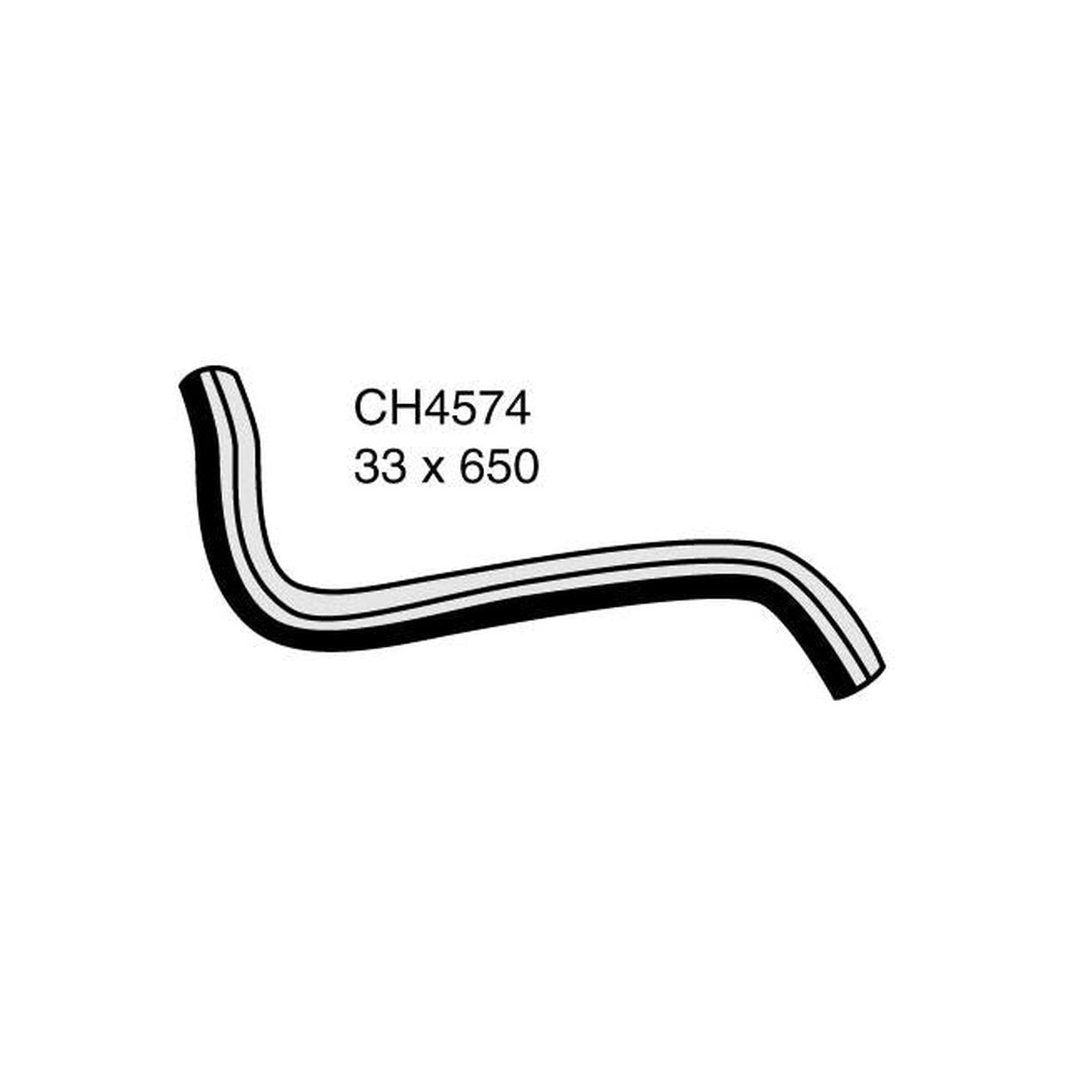 Mackay Bottom Radiator Hose CH4574