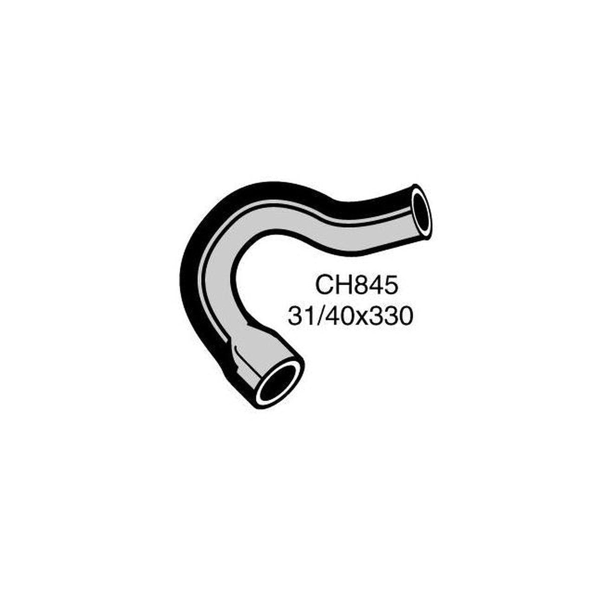 Mackay Top Radiator Hose CH845