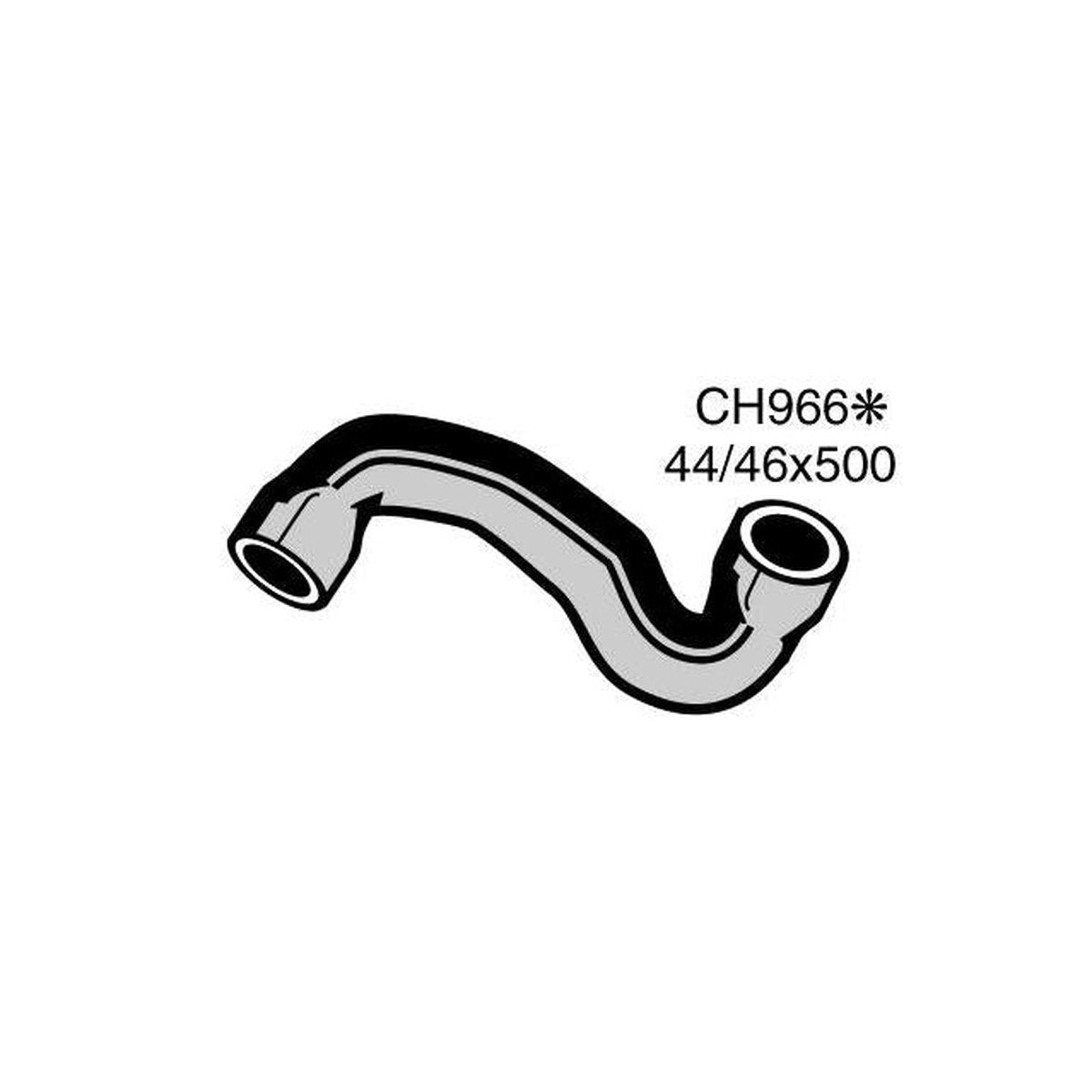Mackay Bottom Radiator Hose CH966