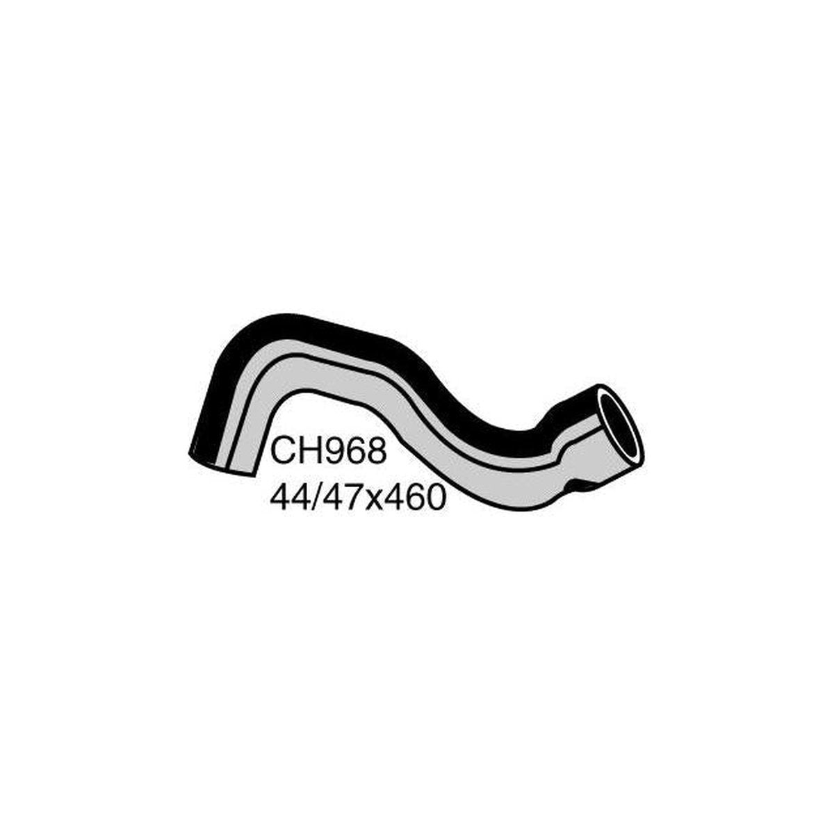 Mackay Bottom Radiator Hose CH968