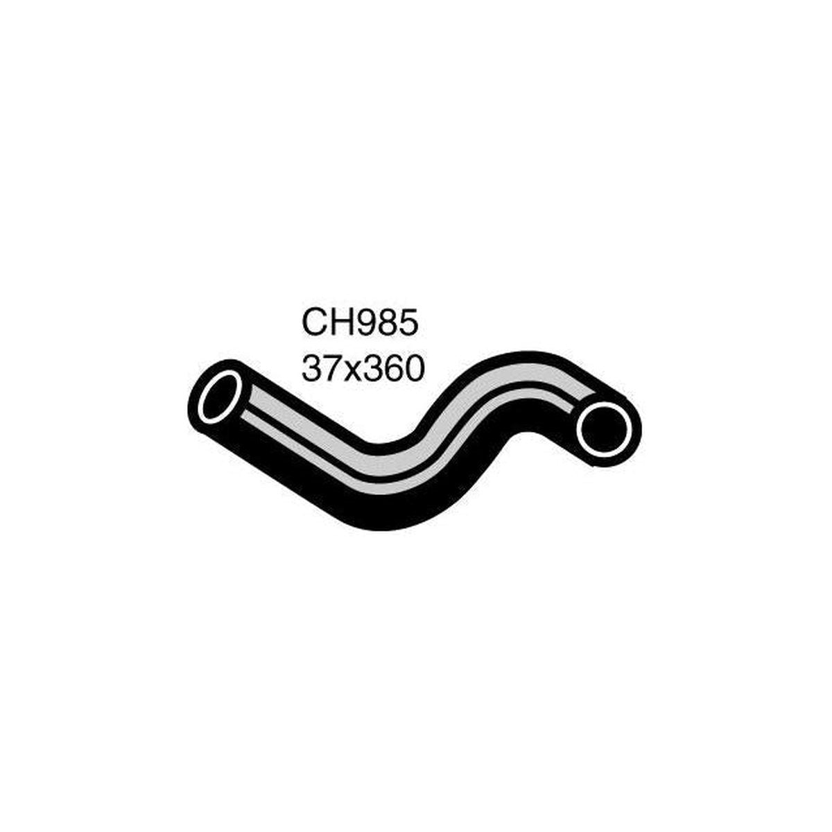 Mackay Top Radiator Hose CH985
