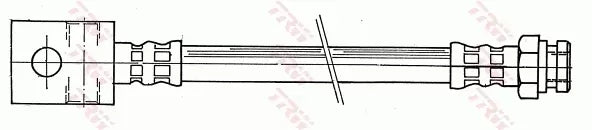 TRW Brake Hose PHA191