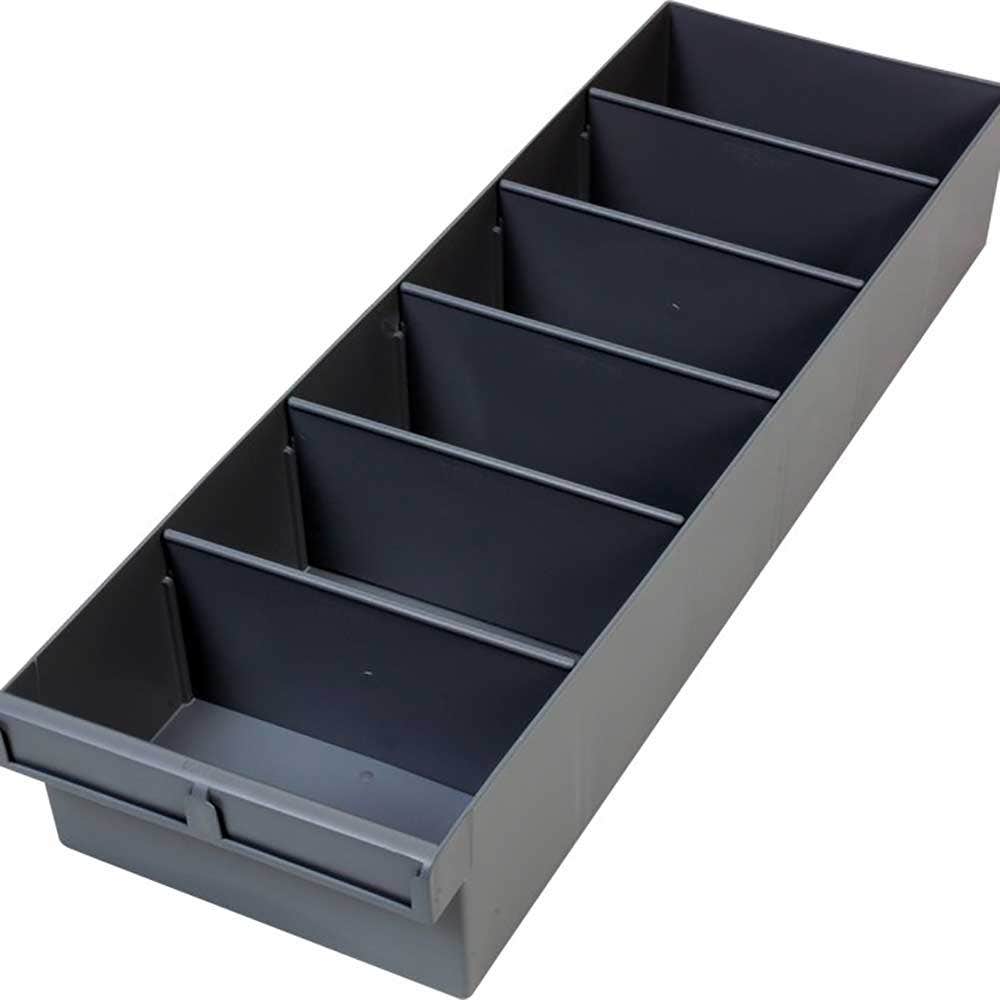 Fischer 600x100x200mm Plastic Spare Parts for Storage Tray 1H028