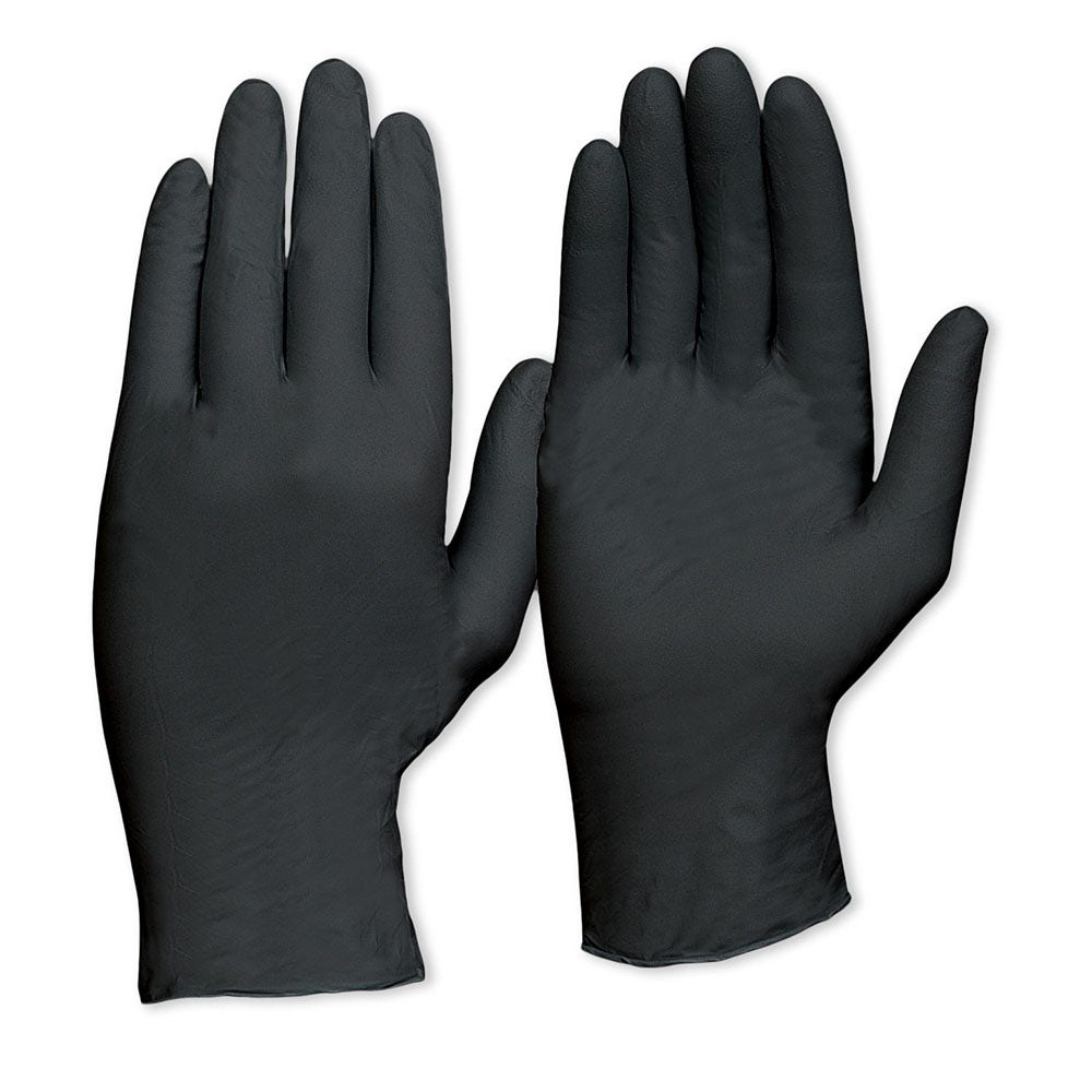 Prochoice Gloves Disp Blk Nitrile Lge Pk100 MDNBPFL