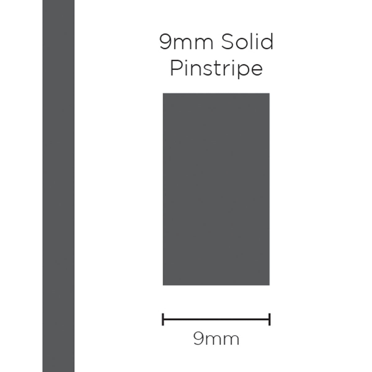 SAAS Pinstripe 12Mm Medium Blue 11308